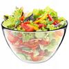 Salad Bowl Glass Bowl for Salad Fruit 17cm