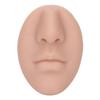 Silicone Nose Model with Mouth Flexible Elastic Reusable Piercing Silicone Nose Model for Beginners