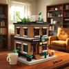 Compatible With Lego Building Block Mini City Building Street View Children'S Educational Enlightenment Assembled Toys Institutional Gifts