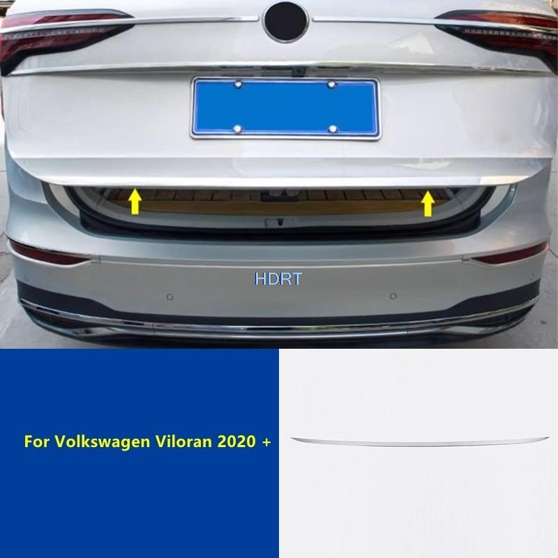 Fit For Volkswagen VW Viloran + Car Style Rear Bumper Trunk Tail Boot Door Trim Protector Decoration Accessories Auto Part