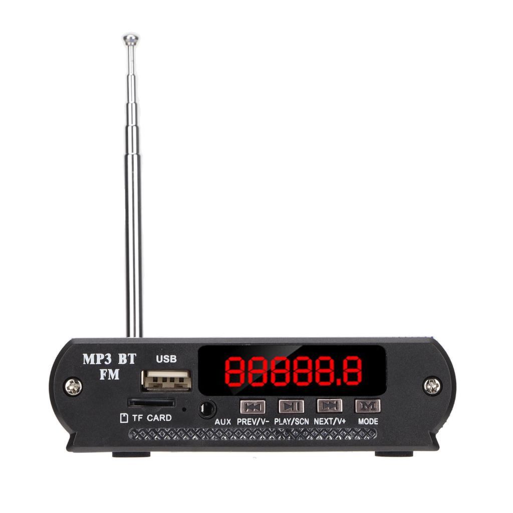 3 в 1 Усилитель мощности MP3-плеер Радио Усилитель мощности Беспроводной Bluetooth 5.0 Пульт дистанционного управления Музыка