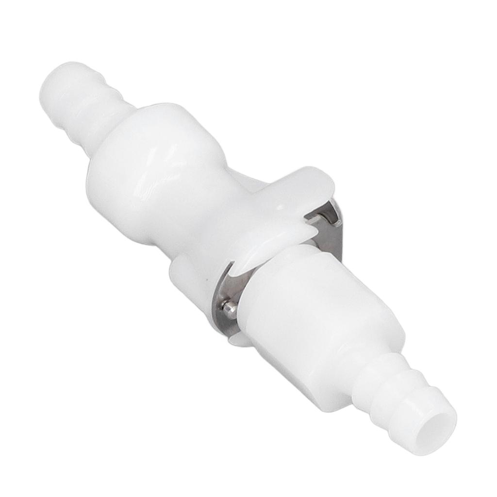 Plastic Hose Quick Connector 5/16 Tube with Shut Off Food Grade Plastic Water Line Tube Connector