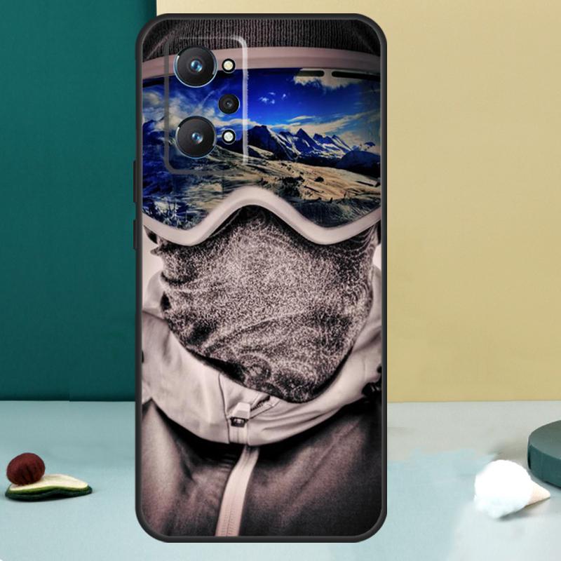 Крутые спортивные чехлы для сноубординга для Realme 13 12 10 11 14 Pro Plus GT 6 5 6T GT7 Pro C55 C53 C51 C21Y C25S C75 C67 C61
