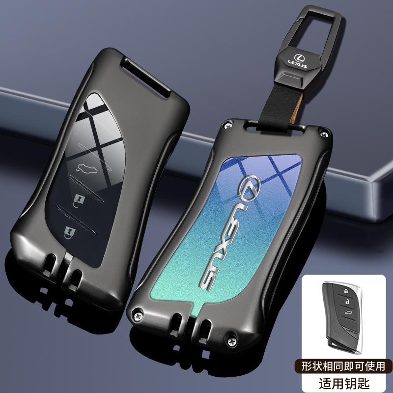 Чехол-оболочка для корпуса брелока автомобильного ключа из цинкового сплава для Lexus NX ES UX US RC LX GX IS RX 200 250h 350h LS 450h 260h 300h UX200 Аксессуары