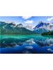 Nordic Nature Landscape Green Forest Road Mountain Lake Poster Canvas Painting Wall Art For Modern Living Room Home Decoration