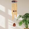 Retro Serenity Wind Bell 6 Tubes Wind Bell Pendant Metal Aluminum Wind Chime  Front Door
