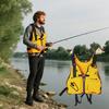 Buoyant Clothes Multi-Pocket Design Sailing Fishing Waistcoat Adjustable Webbing Reflective Stripes Safety Sign Life Vest