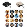 1 Lamp + 16 Pictures Christ Church Mary Projection Lamp LED Projector Religious Atmosphere Light Gift For Home Decoration