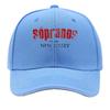 The Sopranos Grungy Red Texture New Jersey Typography Graphic Sandwich Baseball Cap For WoUnisexs Unisex FeUnisex Beach Dad Hat