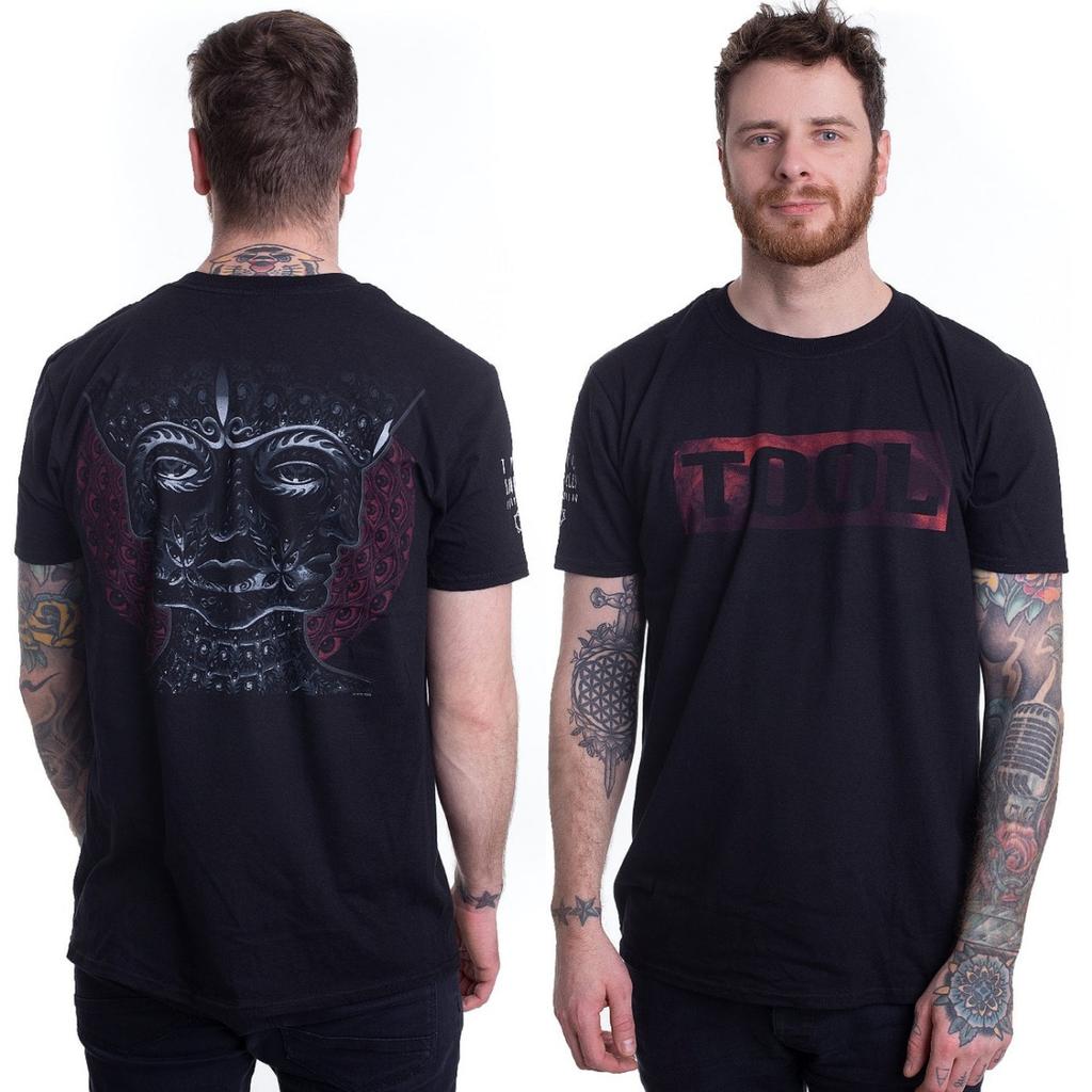 Fish Tool Band T-Shirt Cotton Graphic Tee Unisex Women Summer Streetwear