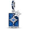 Charms Beads 925 Silver Pink Perfume Bottle Letter Luminous Firefly Tarot Card Beads Fit DIY Bracelets Jewelry