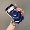 INS Smooth 3D Electroplating Phone Case for IPhone 18 Pro Max 17 16 15 14 13 12 11 Plus Soft TPU Love Wrinkles Pattern Shockproof  Protective Cover