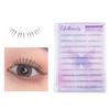 Eifelbeauty False Partial False Natural Lower Partial Made of Transparent Artificial Partial False Lower False Eyelashes, Eyelashes, Eyelashes, False,