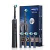 Electric Toothbrush Rotary Rechargeable Electric Toothbrush for Adults Rotating Electric Toothbrushes with 4 Soft Brush Heads