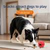 New Dog Toy, Multi-functional Leaky Lead Ball, Small Dog Interactive Educational Toy, Natural Rubber Pet Toy Ball