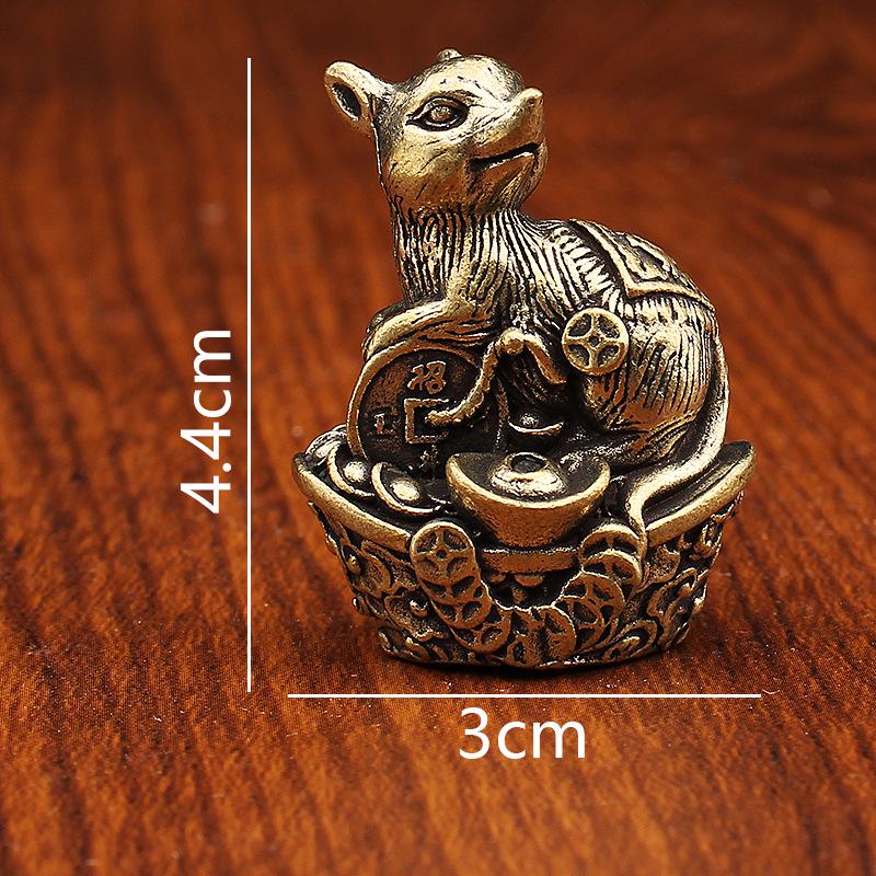 Креативная латунная подставка для благовоний «Зодиак» - Дизайн «Дракон», «Тигр», «Змея», Ручная работа из чистой меди