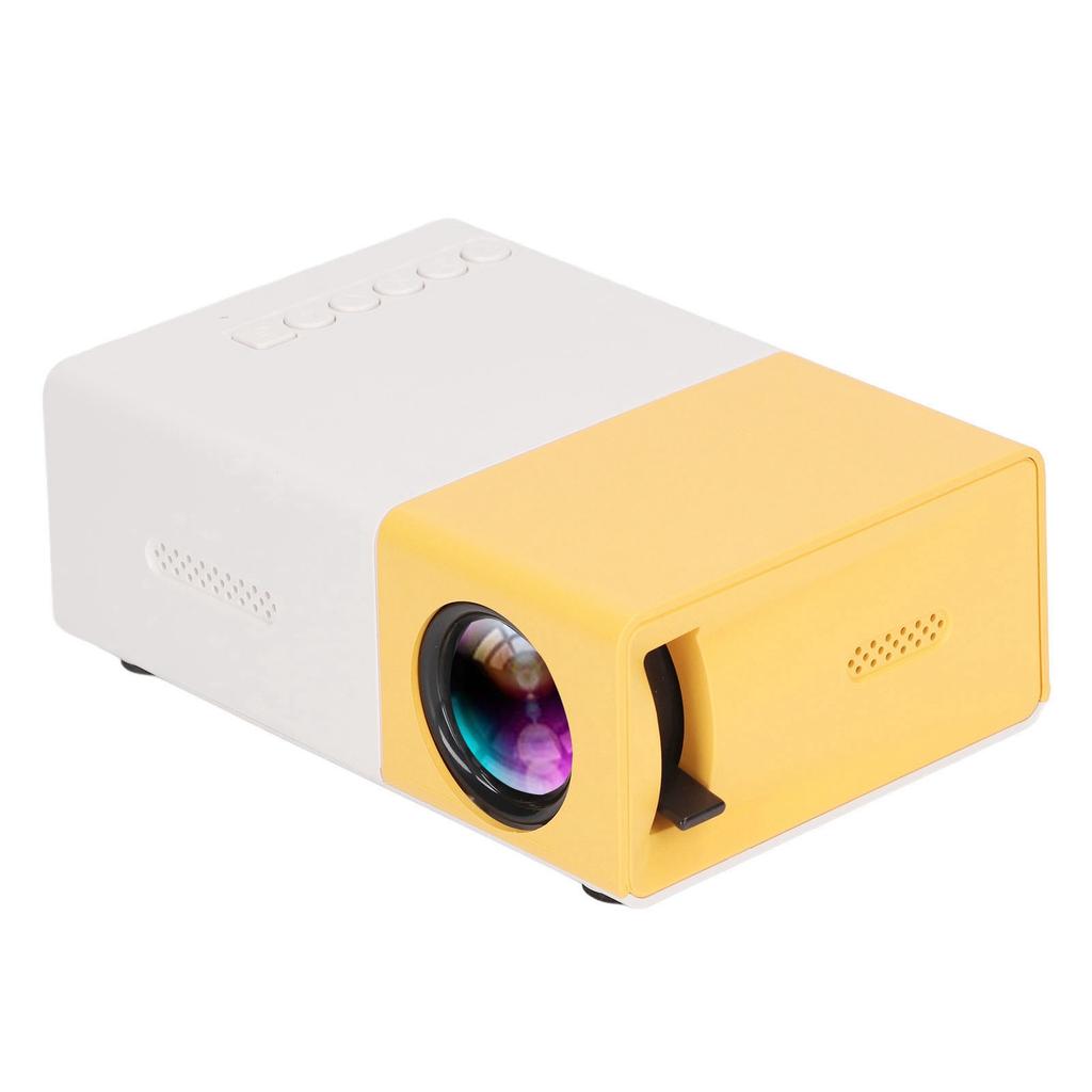 Мини-проектор 1080p Diffuse Reflection Imaging Поддержка 23 языков HD-проектор с динамиками