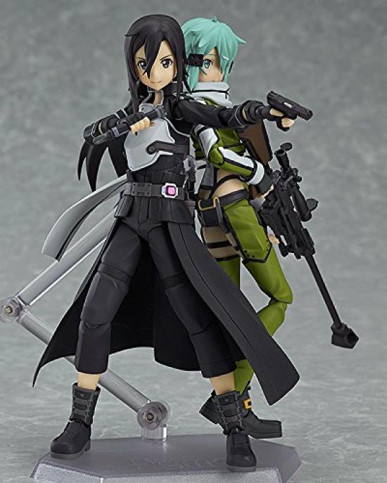 Figma Sword Art Online II Кирито нарисованная подвижная фигурка GGOver. Немасштабируемый ABS&ATBC-ПВХ