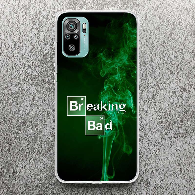 Мягкий чехол с принтом из сериала «Во все тяжкие» для Xiaomi Redmi Note 12S 11S 12 11T 10S, чехол для телефона 9S 8T 11 10 9 8 11E Pro Plus 7