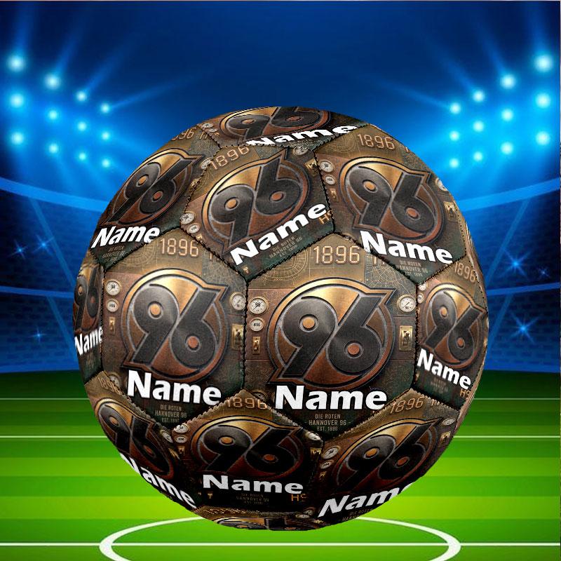 Custom Name Personalized Hannover 96 Football Print Size 5 Soccer Ball Training & Match Football, for Team, Kicking, Gift for Football Enthusiasts