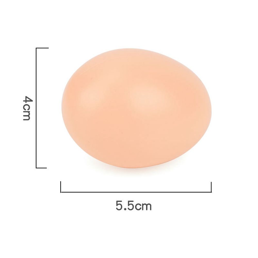 Hen Painting Party Supplies Breeding Artificial Eggs Easter  Egg Fake Eggs Educational Toy