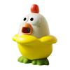 Squeaky Chick Squeeze Toy Stress Anxiety Relief Screaming Duck Sensory Toy Portable Travel Calming Decompression Animal Fidget Toy