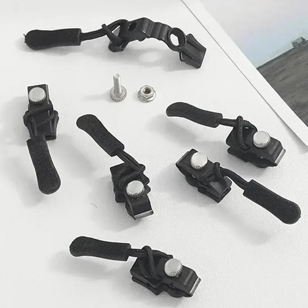 Универсальный комплект для ремонта молнии, быстрая мгновенная съемная головка молнии, сменный слайдер молнии для курток, сумок, пальто, бесплатный пошив