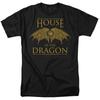 HOUSE OF THE DRAGON WINGS Лицензионная мужская графическая футболка для взрослых SM-6XL Унисекс футболка