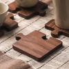 4pcs Puzzle Cup Mat Anti-Slip Heat-Resistant Wooden Tea Coffee Coaster Home Table Placemats Decorations Bar Tools Home Gift