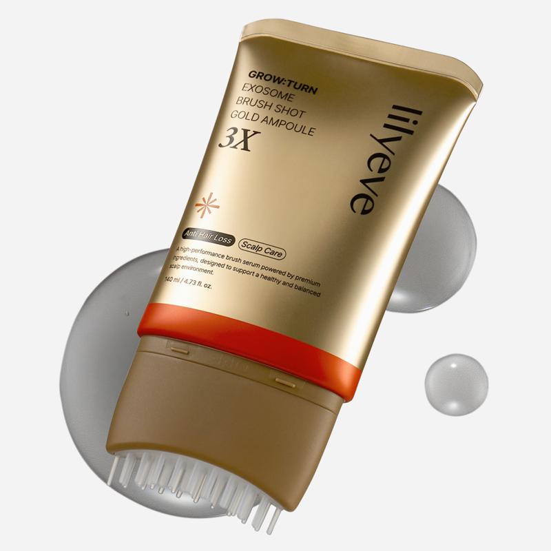 lilyeve Крем-сыворотка с экзосомами Grow Turn Brush Shot Gold 140 мл
