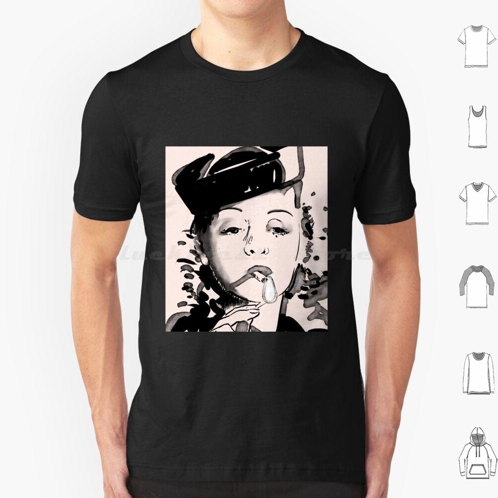 Bette Davis Smoking T Shirt Cotton Men Women DIY Print Flame Firestarter Bette Davis Movie Cinema Actress Portrait Famale Hat