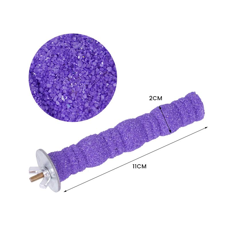 Палочка для стачивания когтей попугая, деревянная палочка для присаживания птиц, песок, жердочка для стачивания когтей, игрушка для попугая, аксессуары для клетки попугая