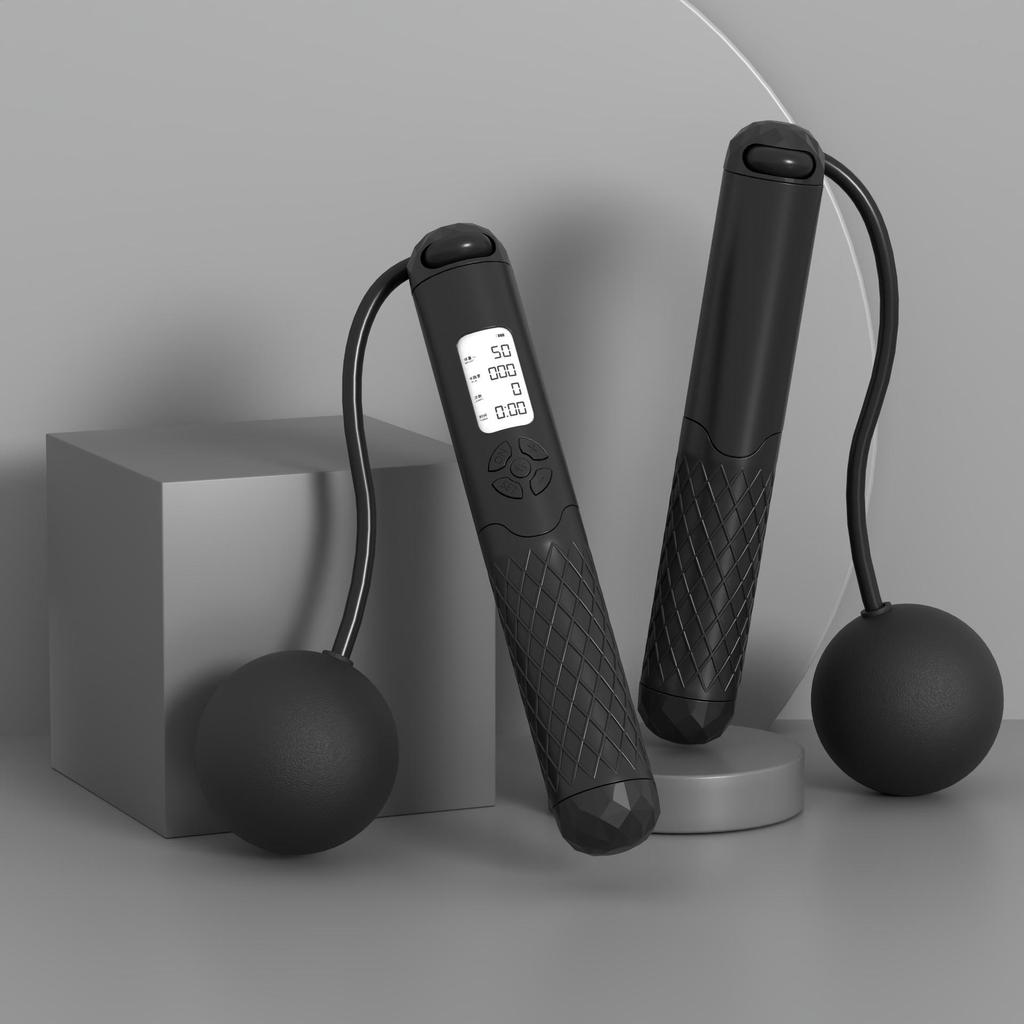 Умная беспроводная утяжеленная скакалка со счетчиком для детей и взрослых