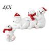 Humorous Xmas Party Favors Christmas Table Edge Sitter Figurine, Tug of War Hanging Character Decor, Snowman Thanksgiving Tiered Tray Displays
