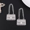 Metal Chain Handbag Pack Doll Bag Miniature Shopping Handbag For Clothes Dollhouse Miniature Kids Toy