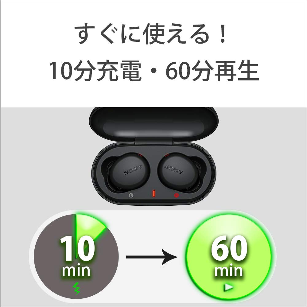 Sony WF-XB700 Wireless Earphones Black