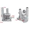 Silver Aluminum Thermostat Housing & Cover Set for Chevrolet