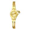 Cute and Stylish Bracelet Heart Analog Display Waterproof Quartz Fashion Watch In Gold Perfect Gift for Day Women's Watch - Birthdays, Anniversaries,