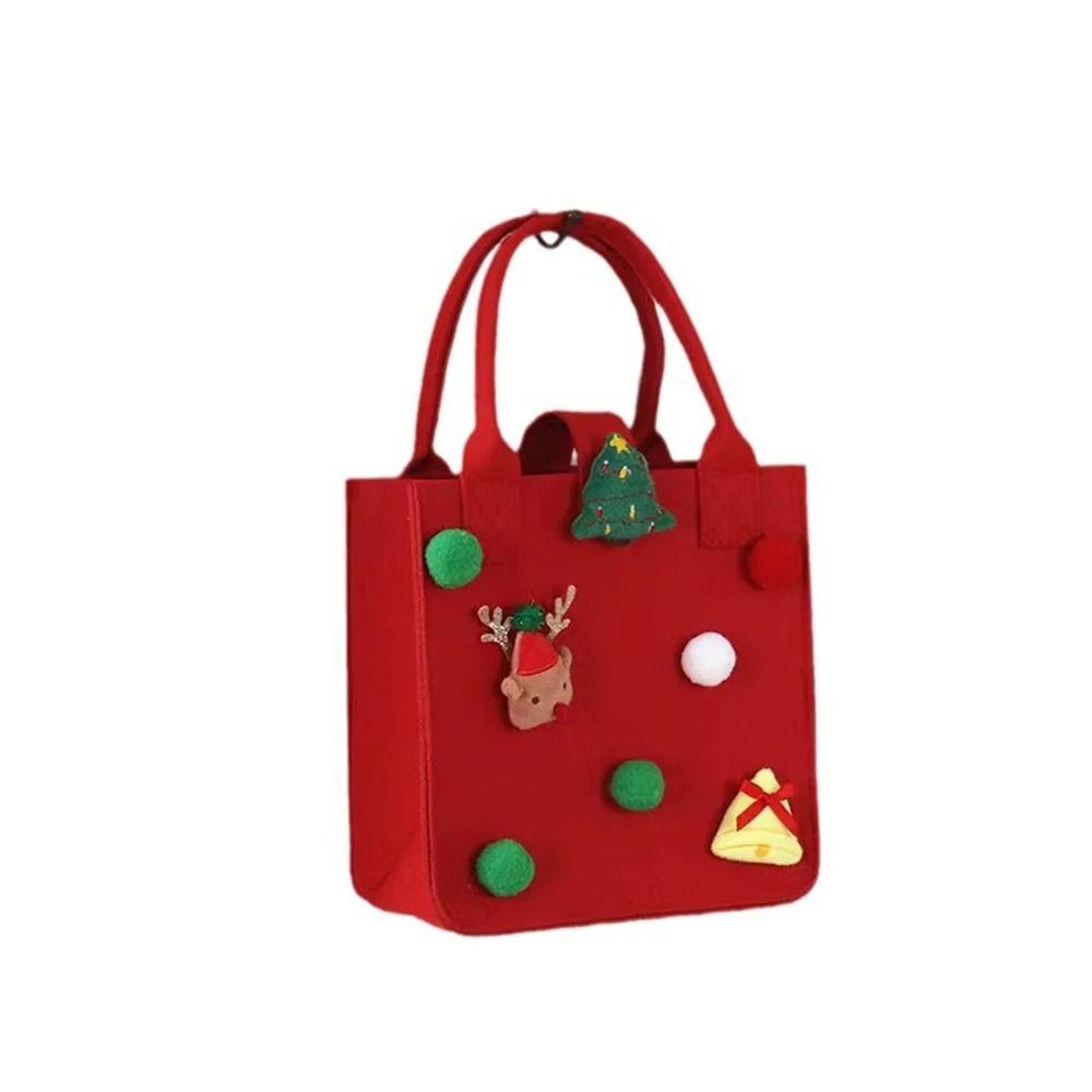 Christmas Christmas Treat Bags Felt Children's Candy Bag Christmas Candy Bag Toddlers