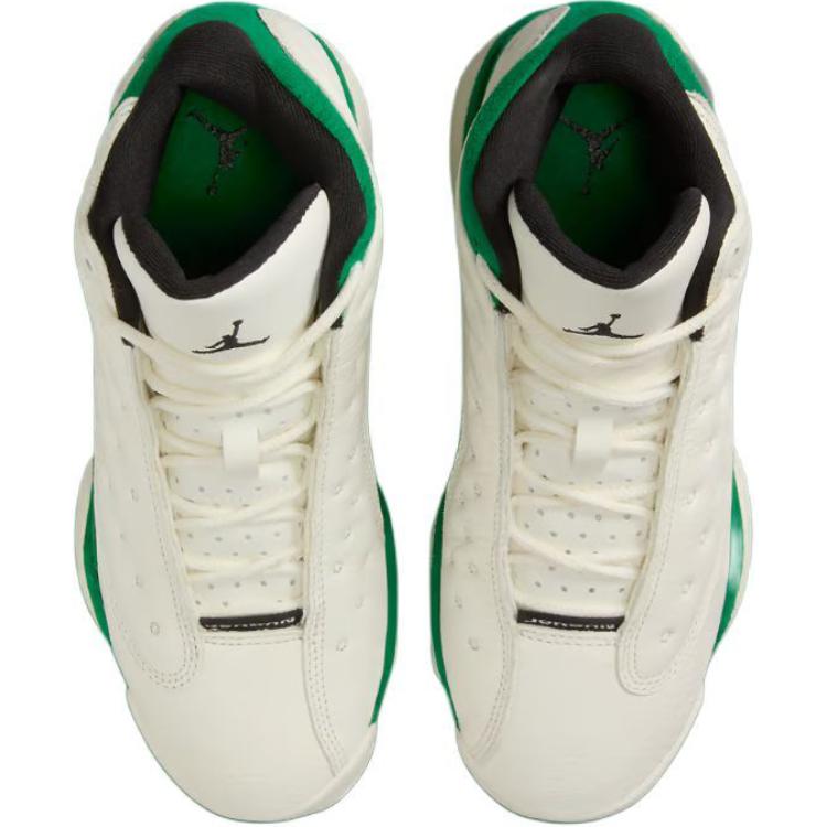 Jordan SailAir Jordan 13 Мягкие и удобные Нескользящие Устойчивые к истиранию Высокие Детские Баскетбольные Кроссовки HQ0780-103