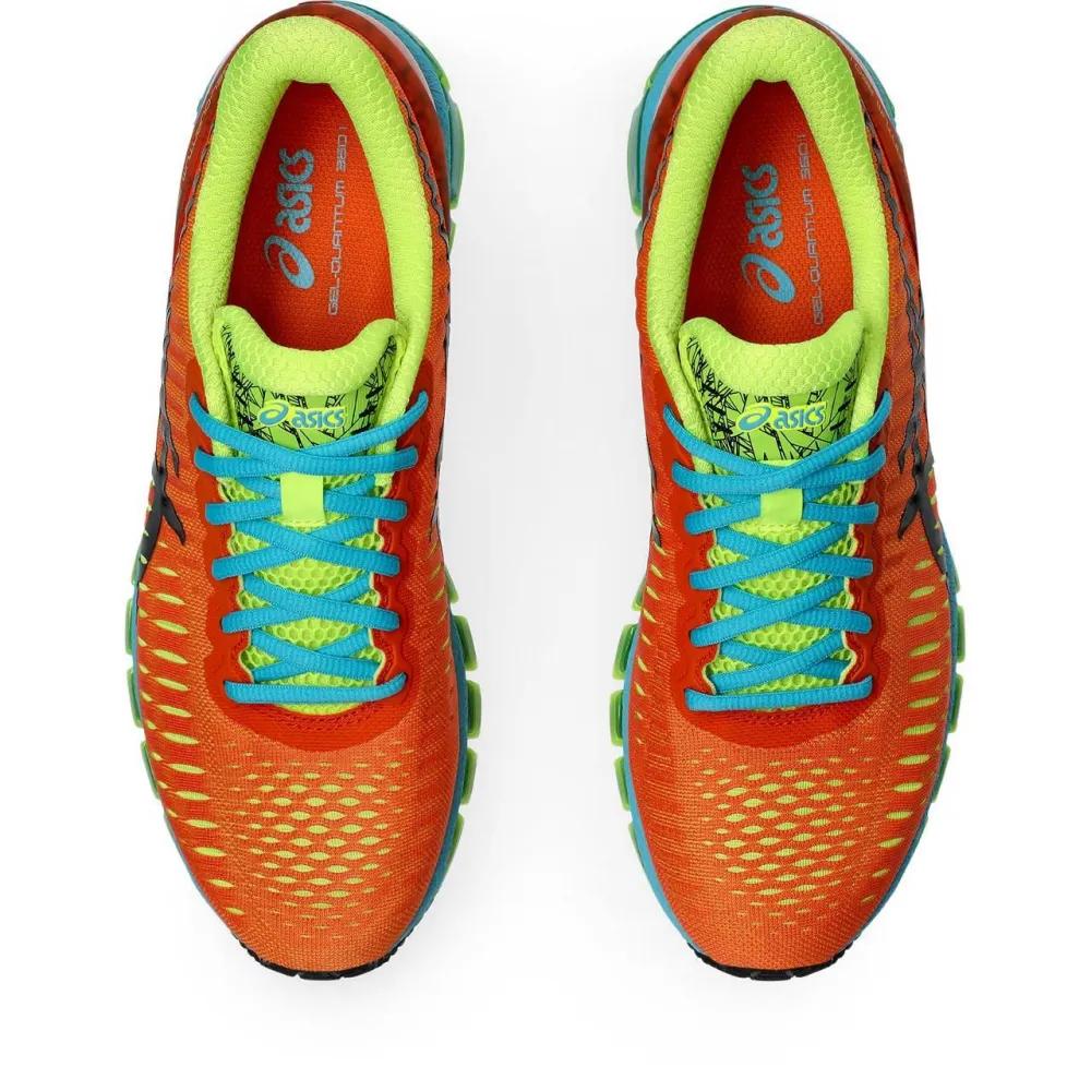 Asics Gel-Quantum 360 Comfortable Versatile Durable Low-Top Casual Running Shoes Unisex Sneaker Orange 1203A750-600