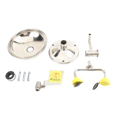 Станция для промывки глаз с насадкой и ручкой из нержавеющей стали 304, аварийный промыватель глаз для Factor