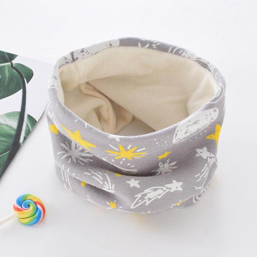 0-16 лет Детский зимний шарф на флисовой подкладке Утолщенный шейный платок для мальчиков и девочек