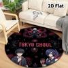 Ковер Tokyo Ghoul Круглый Ковер Ковер Для Гостиной Спальни Дивана Игровой Комнаты Декор Нескользящий Коврик Для Пола