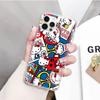 JZ23 Hello Kitty Прозрачный чехол для Samsung A04 A14 A23 M33 M53 Realme 10 9 C35 C55 VIVO Y02 X80 Infinix Hot 30 Note 11 Tecno Spark 8P Pro