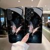 Dream Butterfly Изысканный роскошный Высококачественный Чехол для Телефона Стеклянный ТПУ Чехол для Телефона для Samsung Galaxy S26 S25 S24 S23 S22 S21 FE,Ultra,Plus