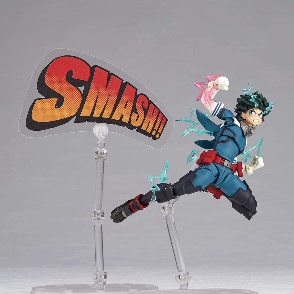 Kaiyodo Revoltech Amazing Yamaguchi My Hero Academia Izuku Midoriya Высота 150 мм, окрашенная подвижная фигурка, приблизительная. ПВХ и АБС без масштаба