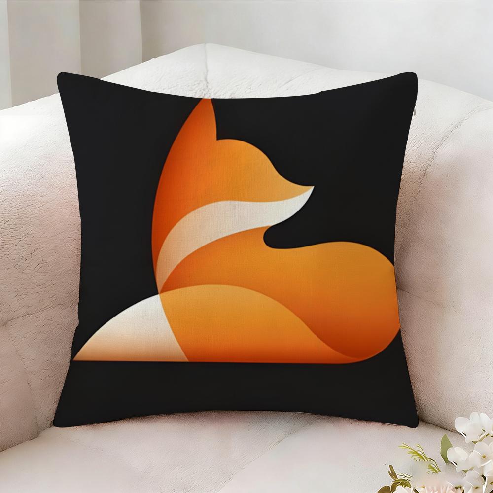 Twin Impression Color Pattern Pillow Case Pillowcase Doublesided Printed Sofa Cushion Bedroom Headboard Pillow