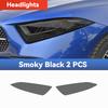 For Mercedes Benz CLS C257 2018-2025 TPU Headlight Anti-Scratch Black Transparent Modification Color Changing Protective Film