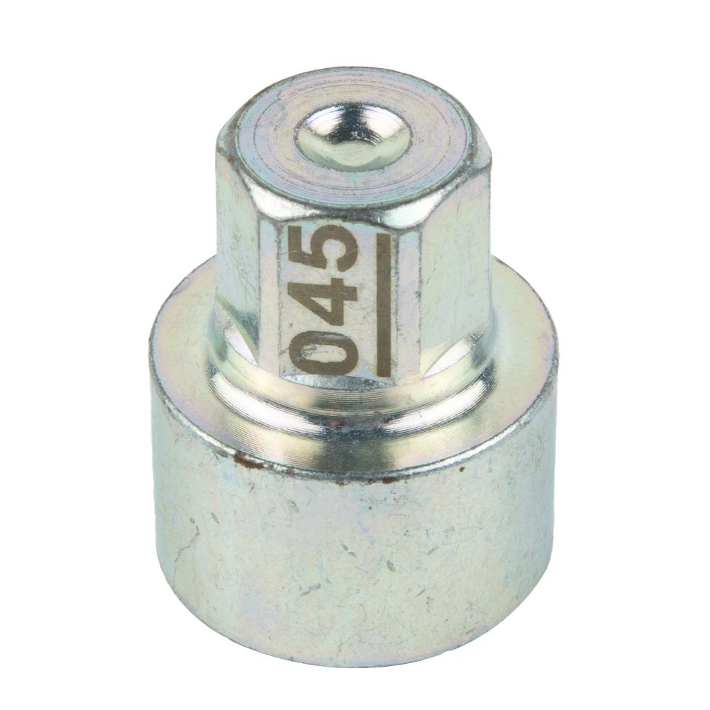 Гайка с проушиной Болт Замок колеса Снятие проушины Гнездо для ключа Снятие замка колеса № 45